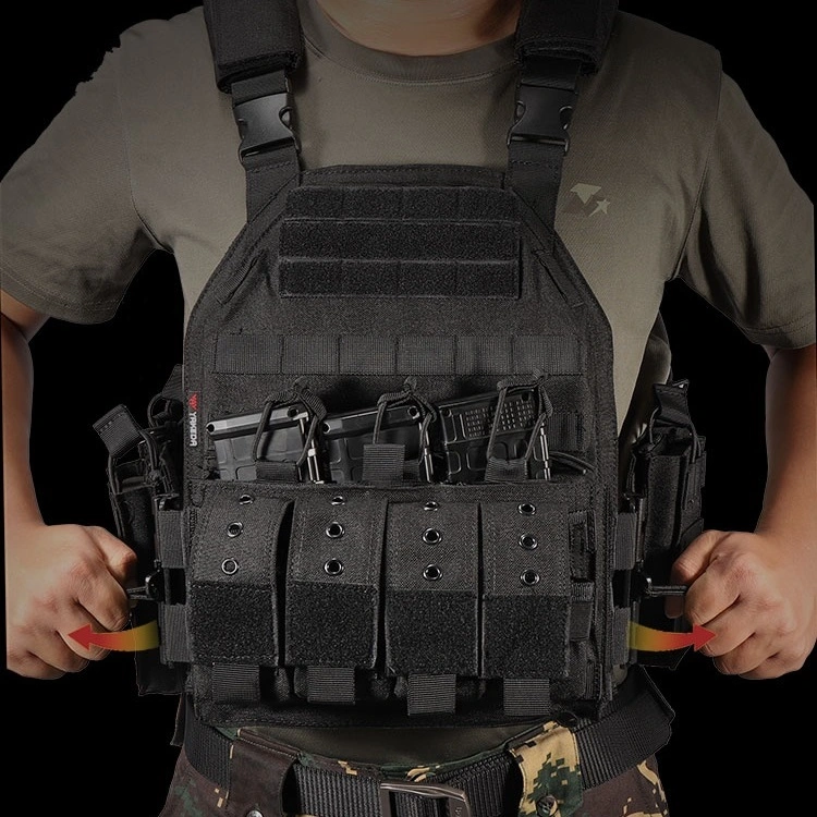 Quick Release Adjustable System Reinforced Insert Plate Carrier Bulletproof Tactical Vests